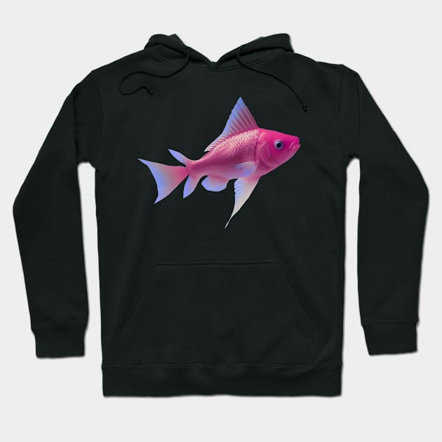 Aesthetic Pastel Fish Hoodie by EmeraldWasp